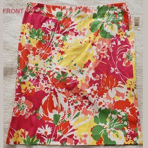 Talbots Petite Knee-length Cotton Pencil Skirt